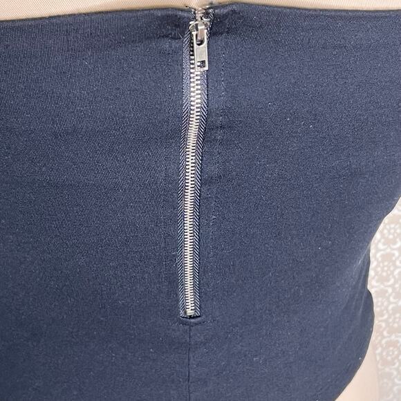 Anthropologie Deletta Ponte Off-The-Shoulder Top in Black Size XS - Picture 5 of 10